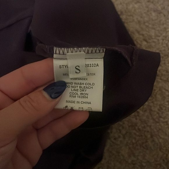 purple mini dress - Picture 4 of 5